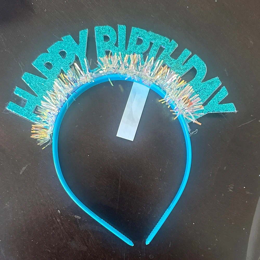 Blue Dog Tutu Costume and Matching Birthday Crown